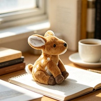 Jouets en peluche personnalisés d'animaux de la forêt, cerf Sika, éléphant, renard, koala, cheval, peluches douces, cadeau pour enfants, vente en gros, fabricant OEM ODM