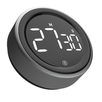 Minuteur numérique en forme de pneu, horloge de table électrique en alliage d'aluminium, écologique, vente chaude spéciale