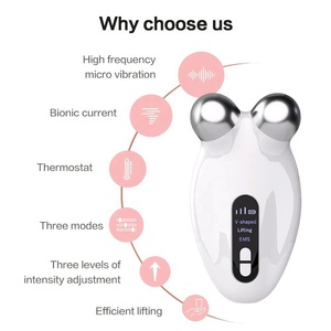2024 Microcurrent Facial Device Professional Anti Aging Facial Massager <strong>Micro</strong> Current Face <strong>Roller</strong> for Face Lift Skin Tightening - Product Image 1