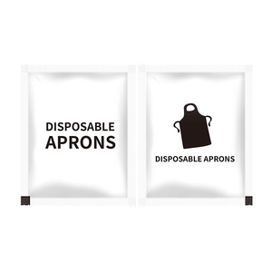 Tùy chỉnh dùng một lần Tạp dề mảnh duy nhất cá nhân bao bì PE Chất liệu Nhà Bếp Nấu Ăn Nhà Hàng takeout có thể in logo - Product Image 1