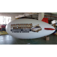 Zeppelin gonflable fait sur commande d'hélium d'impression de logo de ballon de BOYI