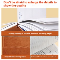 Coffrets de stylos et carnets personnalisés avec logo Besery PU pour cadeaux d'entreprise, articles promotionnels avec impression UV