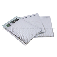Custom Size Zilver Metallic Bubble Envelop Glamour Shipping Gewatteerde Mailer Cool Shield Tassen Voor Fruit