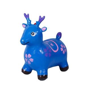 Amérique style sérigraphie pvc sans phtalates gonflable jouet <span class=keywords><strong>animal</strong></span> sautant <span class=keywords><strong>vache</strong></span> pour les enfants - Product Image 4