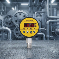 Controlador de Presión Digital de Alta Precisión, Interruptor Inteligente de 0.1 a 100 MPa, Personalizable para Uso Industrial