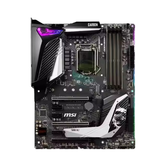 For MSI MPG Z390 Gaming PRO Carbon ATX Motherboard Intel 8th 9th Gen CPU Dual DDR4 Memory M.2 USB 3.1 Gen 2 SLI CFX for LGA1151