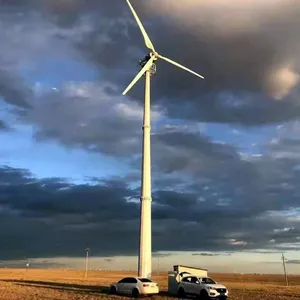 Wind Turbine Generator Energy Products 20KW Wind and Solar Panel Hybrid Power System HELIOS Horizontal Axis Wind Turbine AC 360V