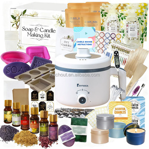 Kit per la realizzazione di <span class=keywords><strong>candele</strong></span> e sapone 2-in-1 per principianti completo Kit artigianale <span class=keywords><strong>fai</strong></span> <span class=keywords><strong>da</strong></span> <span class=keywords><strong>te</strong></span> per realizzare saponette fatte a mano e <span class=keywords><strong>candele</strong></span> <span class=keywords><strong>profumate</strong></span> - Product Image 1