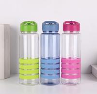 800ml Sans Bpa Enfants En Plastique Transparent Bouteille D'eau Avec de La Paille Potable Enfants Boire L'école Mignon Bouteille D'eau En Plastique Pour Enfants