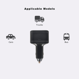 Localizzatore GPS 4G LTE+2G Mini per Accendisigari con Allarme di Eccesso di Velocità per Tracciamento Auto, Compatibile con PC, Installazione Gratuita HST-GT11 - Product Image 3