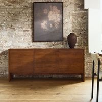 Buffet de luxe moderne en bois massif, armoire design Owens pour ensembles de chambre parentale, pièce de mobilier de luxe pour hôtels et villas