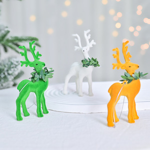 Décoration <span class=keywords><strong>de</strong></span> Noël colorée en forme d'elfe pour arbre artificiel, en plastique durable, ornement festif écologique pour intérieur, cadeau - Product Image 2