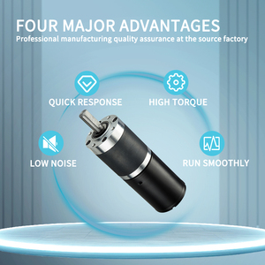 Cambio elettrico a corrente continua motori Brushless 12V 42mm ad alta coppia ad alta velocità 5000RPM motoriduttore a basso rumore - Product Image 3