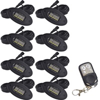 Terbaru 2022 The MAX LED Rock Light 36LEDs Lampu Pod Underbody RGBW untuk Truk Off Road ATV UTV Perahu Buggy