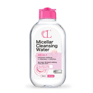 <span class=keywords><strong>Eau</strong></span> <span class=keywords><strong>Micellaire</strong></span> Nettoyante Douce Personnalisable avec Logo, Hydratante, Démaquillante Visage à la Vitamine C, Végane et Non Testée sur les Animaux - Product Image 1