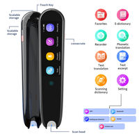 Lápiz Lector de Texto a Color Mini IPS Todo en Uno, Diccionario de Aprendizaje, Traducción de IA en Inglés, Escaneo Universal, Regalo para Niños, Android