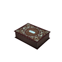 Boîtes en papier miniatures de luxe haut de gamme personnalisables, écologiques, adaptées aux aliments, avec revêtement UV 3 mm, gaufrage et fermeture magnétique, éponge