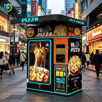 Machine à pizza automatique de haute qualité pour la vente en gros, machine à pizza entièrement automatique pour la restauration rapide, en vente