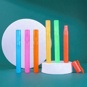 Wholesale Color 10ml Pen Shape Fine <b>Mist</b> Spray PP Plastic Tube Cosmetics Perfume Alcohol Dispenser Sample Spray <b>Bottle</b> - Product Image 3