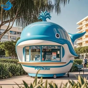 Camión de Comida Gigante con Forma de Taza de Café, Temática Gastronómica, Famoso en Internet, para Exteriores, Escultura de Puesto de Venta Comercial para Áreas Turísticas - Product Image 4