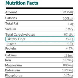 <b>Dietary</b> <b>Fiber</b> From Pineapple High in <b>Fiber</b> Vegan and Non GMO - Product Image 3