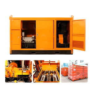 Hydroblaster électrique 2800 bar 40000 psi, pompe ultra haute pression 1020 L/min, PW-UHP253-ED VFD PLC pour hydro-démolition - Product Image 4