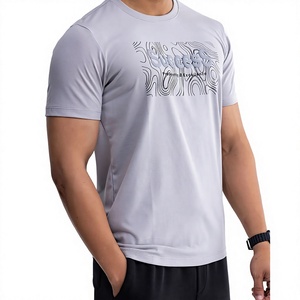 Meilleur Choix T-shirt Graphique Homme en Coton Respirant Décontracté Imprimé en Relief Logo Personnalisé Manches Courtes Vêtements en Gros - Product Image 2