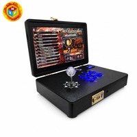 Mini borne d'arcade avec joystick, écran HD 720P, multijoueur, à monnayeur, pour usage intérieur