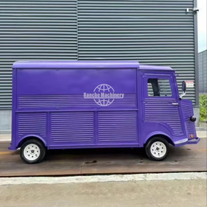 Chariot de nourriture mobile, kiosque, hot-dogs, hamburgers, glaces, camion de nourriture, remorque, cuisine mobile pour la vente de rue - Product Image 1