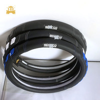 2025 fabricants mode voiture volant couvre fibre cuir Massage volant couvre accessoires