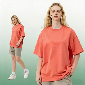 High Quality Custom Logo Solid Color Men's <b>Hip</b> Hop Style 100% Cotton Garment Dyed Breathable Short Sleeve O-Neck T-Shirts - Product Image 4