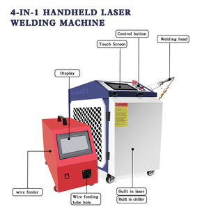 Soldadora Láser Portátil de Mano 4 en 1 de <span class=keywords><strong>Metal</strong></span> con Enfriamiento por Agua: Precio - Product Image 5