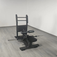 Nouvelle conception d'équipement de fitness chargé de plaque debout abducteur hanche poussée constructeur de machines