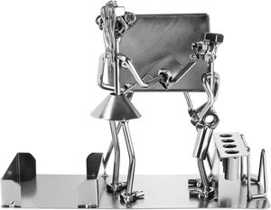 BRUBAKER in ferro fatto a mano in metallo scuola figura insegnante portapenne con biglietto da visita vano regalo per <span class=keywords><strong>note</strong></span> - Product Image 5