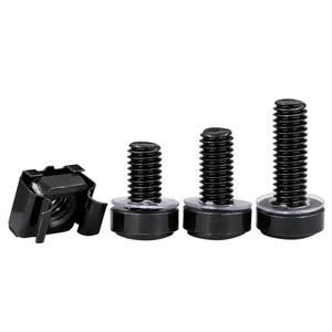 M6 x 20 mm <span class=keywords><strong>Rack</strong></span> <span class=keywords><strong>mount</strong></span> vít lồng hạt kết hợp âm thanh máy chủ giao diện điều khiển gắn Bộ định tuyến Kệ thùng tủ ổ khóa vít - Product Image 4