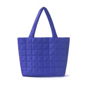 Soft Women's Lightweight Oversize <b>Quilted</b> Fluffy Puffer Bag <b>Winter</b> Padded Storage with Custom Logo - Product Image 4
