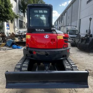 KX057-4ขุดขนาดเล็กมือสอง Kubota 5ตัน5.7Ton ขุดขนาดเล็กที่เป็นศูนย์ท้ายแบ็กเกอร์รางยางไฮดรอลิกหัวแม่มือมีในสต็อกสินค้าเซี่ยงไฮ้ - Product Image 6