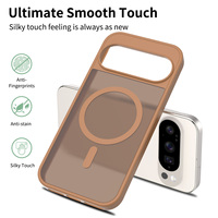 Coque de téléphone magnétique en stock pour Google Pixel 10 Pro XL, TPU+PC, coque de téléphone originale pour Pixel 9A 8A 7A6A, coque antichoc