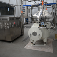 Centrifugeuse industrielle à disques autonettoyante pour la séparation du lait et la décantation