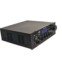 Yüksek Güçlü Dijital Stereo 2 Yollu BT Ev Amfisi Alıcıları Karaoke Ses Sistemi Alüminyum 2x100W YFY-S60 110V/240V