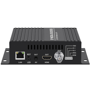 Decodificador de Transmisión de Video H.265 H.264 4K, Cámara IP a Salida HDMI + CVBS AV para Decodificar SRT HLS M3U8 UDP RTMP RTSP - Product Image 2