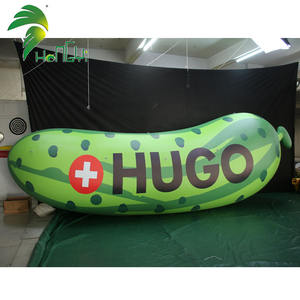 Grand cornichon gonflable ludique pour enfants, avec impression de logo, vente directe usine - Product Image 1