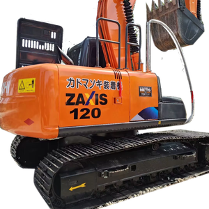Excavadoras Usadas de Segunda Mano, Miniexcavadora Hitachi zx120 de 12 Toneladas, Excavadoras Usadas con Pocas Horas de Trabajo, Bomba Hidráulica Shimadzu - Product Image 1