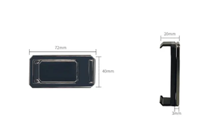 Support de <span class=keywords><strong>téléphone</strong></span> portable universel pliable avec clip arrière rotatif à 360° pour bureau, léger et portable - Product Image 5