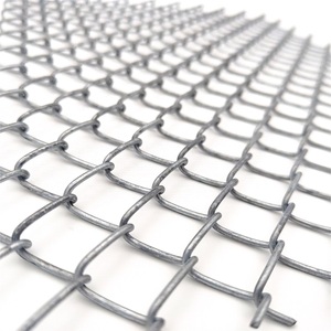 Mạ kẽm nóng Chuỗi liên kết hàng rào dây lưới 8 chân Chuỗi liên kết hàng rào kim cương dây lưới vườn hàng rào lưới sắt không thấm nước lưới - Product Image 3