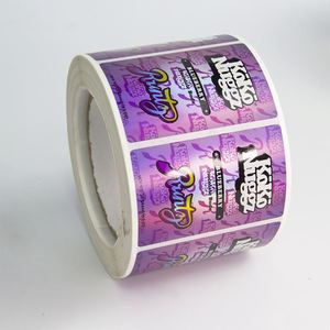 Etiqueta Adhesiva Holográfica de Vinilo Personalizada, Impermeable, para Otros Productos, Embalaje, Etiqueta Privada para Botellas - Product Image 1
