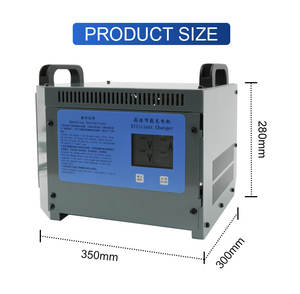 Cargador <span class=keywords><strong>de</strong></span> batería <span class=keywords><strong>de</strong></span> plomo-ácido <span class=keywords><strong>de</strong></span> 220V para carretilla elevadora eléctrica Reach Truck 1,5 a 2,5 Ton Pallet Truck GCAZX-ll Series Charger (220V) - Product Image 2