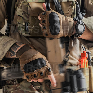 Emersongear Guantes Tactico Tir Combat Gants sans doigts <span class=keywords><strong>Gant</strong></span> Tactique Chasse Demi-doigt Gants tactiques - Product Image 6