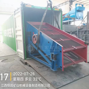 เครื่องแยกแร่360กก. เครื่องแยกหน้าจอ2.2KW ดินแยกทอง10-20TPH บำรุงรักษาต่ำ - Product Image 5