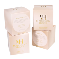 Emballage de luxe personnalisable en carton ondulé rigide imprimé en relief pour cosmétiques et ongles, recyclable et coloré, à prix réduit